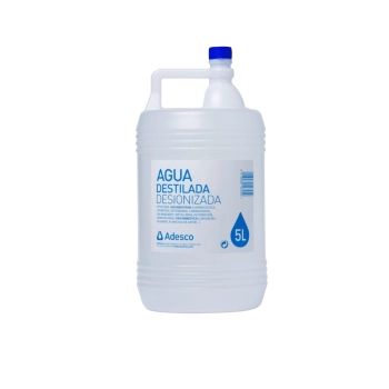 Agua Destilada Desionizada 5 Litro
