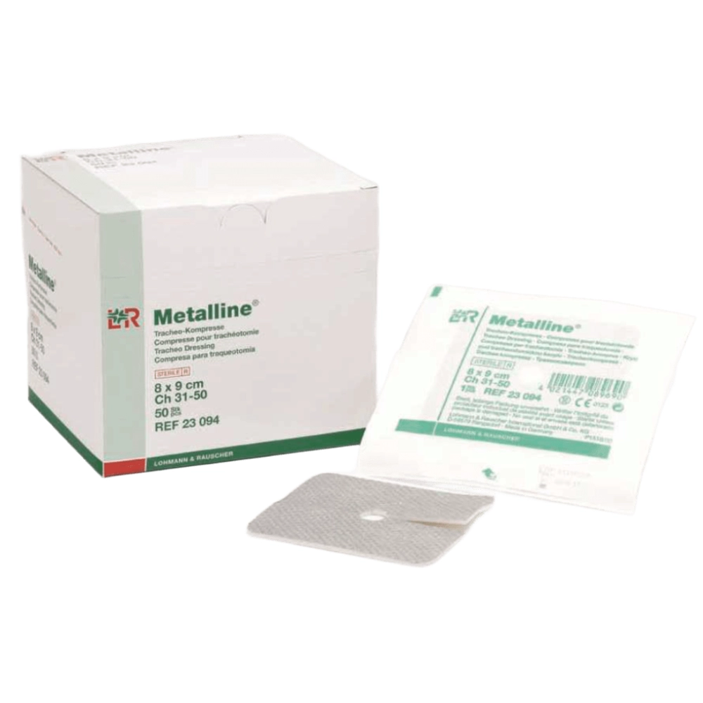 Apósito Traqueotomía Metalline