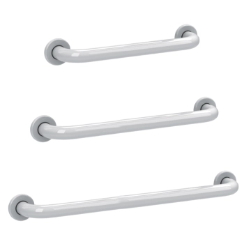 Asidero Recta Acero Pintado Blanco Asidero Recta Acero Pintado Blanco