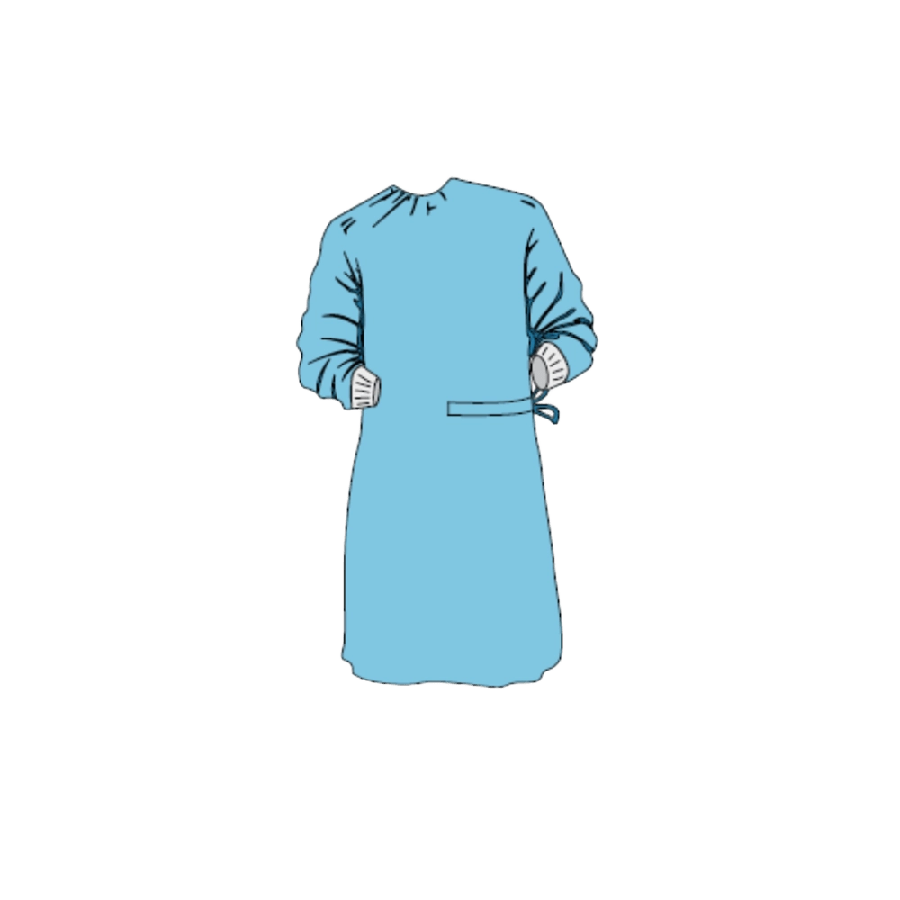 Bata Estéril Quirúrgica Estándar Unidix.