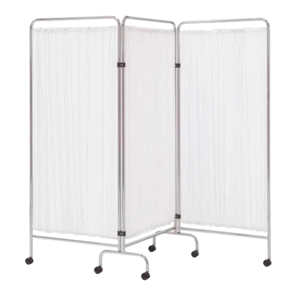 Biombo 3 Cuerpos Cromado Biombo 3 Cuerpos Cromado