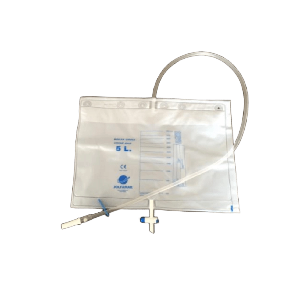 Bolsa Orina Grifo Unidix Y Toma Muestras 5 L