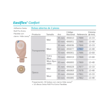 Bolsas Abiertas De 2 Pieza