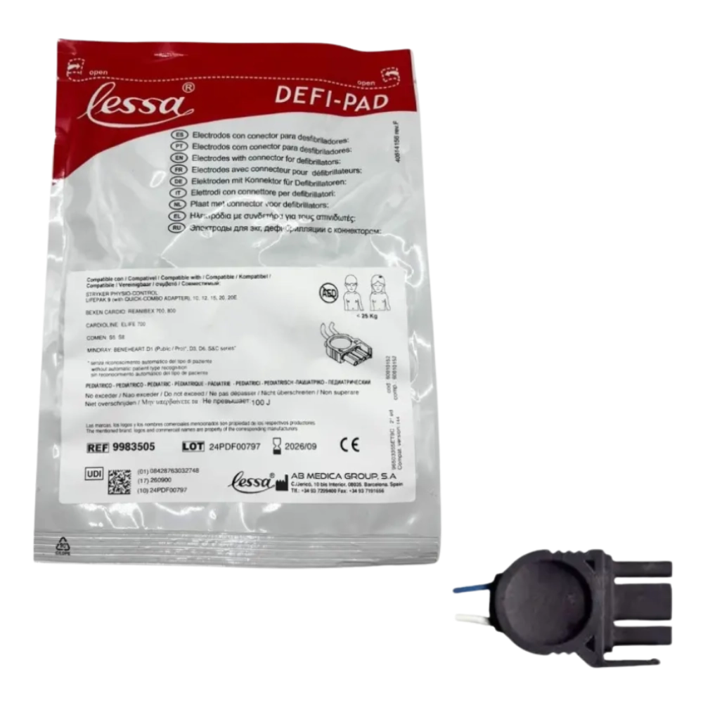 Electrodo Pad  Pediátrico Lifepak - Reanibex - Cardioline - Mindray