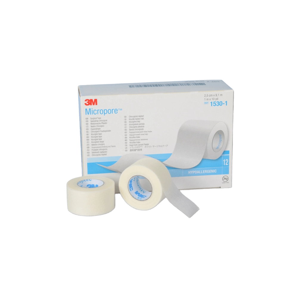 Esparadrapo Papel Color Blanco Micropore