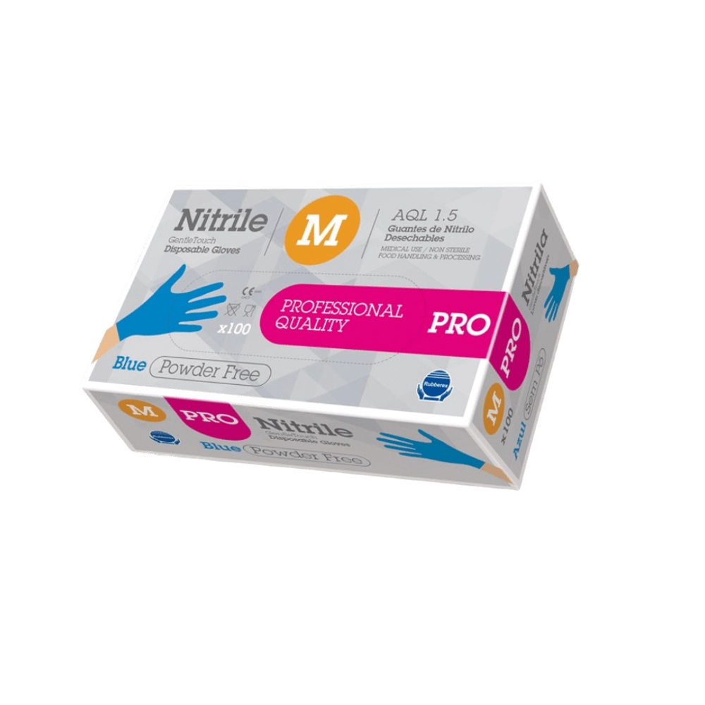 Guante Nitrilo Azul Gentle Pro