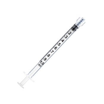 Jeringa 1Ml Luer Lock Sin Espacio Muerto Sol Milennium