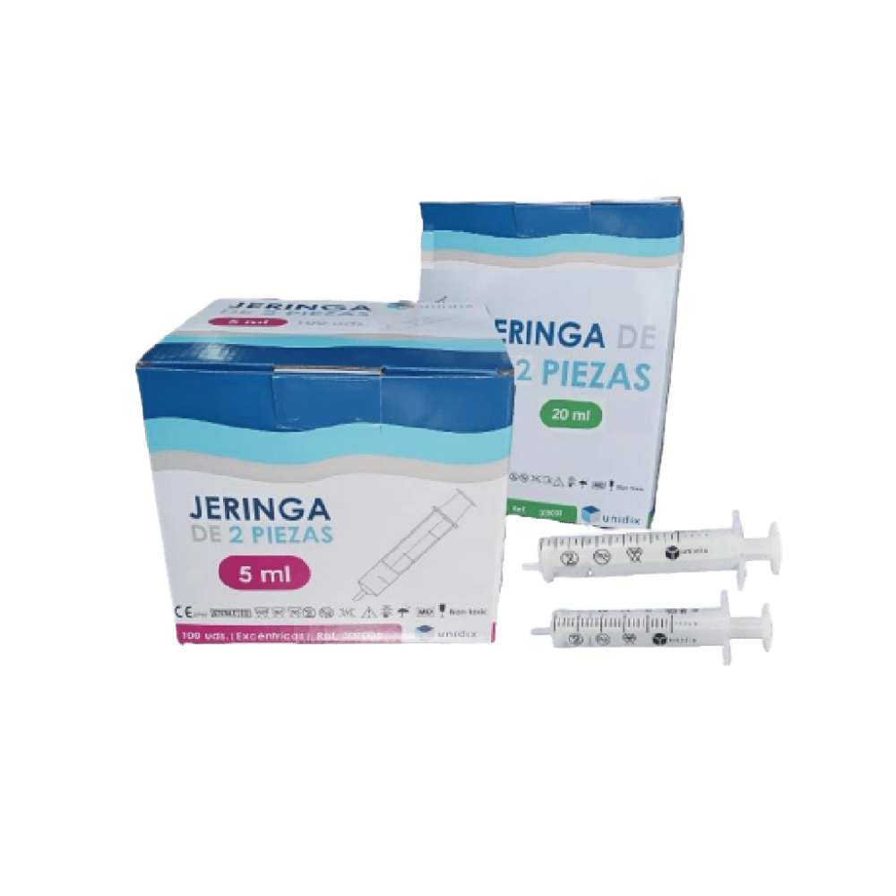 Jeringas 2 Cuerpos Unidix