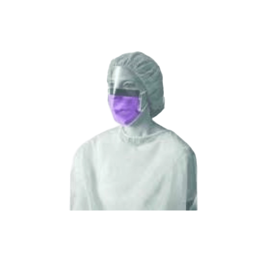 Mascarilla Quirúrgica con Pantalla y Gomas