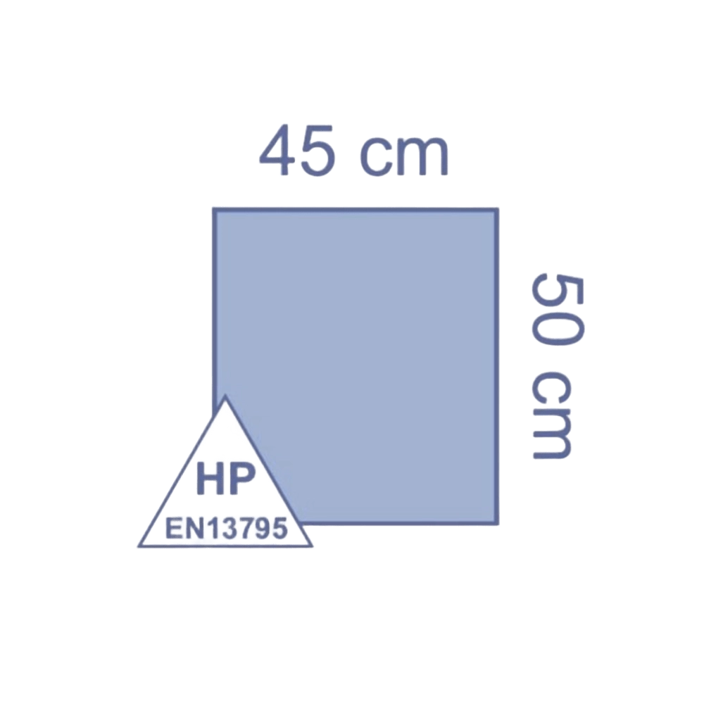 Paño Estéril Impermeable sin Fenestra sin Adhesivo 45 x 50