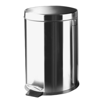 Papelera Acero Inoxidable Con Pedal 12L