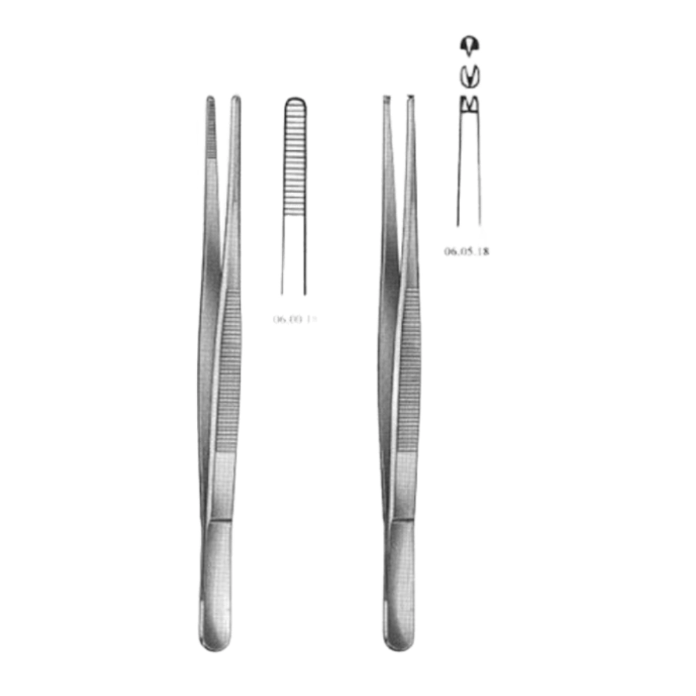 Pinza Disección Recta
