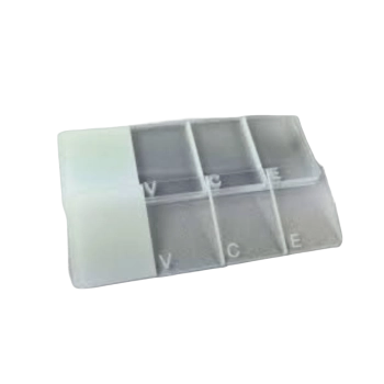 Porta Objetos Esmerilado Banda Mate 3 Campos