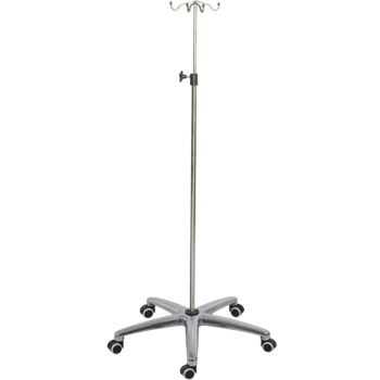 Portasueros 4 Colgadores Base Pesada Aluminio Ruedas