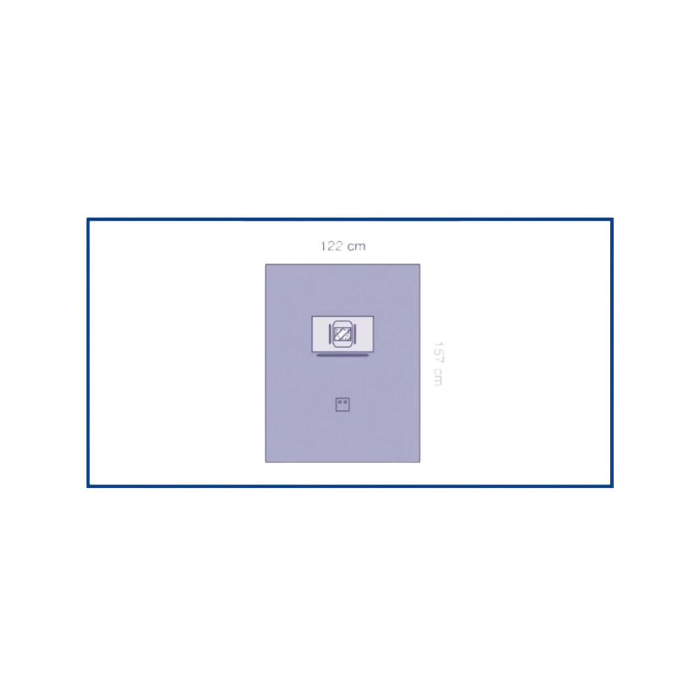 Sabana Con Bolsa Oftalmologica Fenestrada Con Lamina Incisión