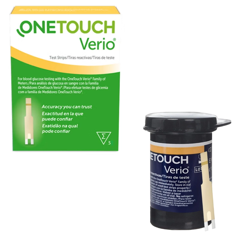 Tira Reactiva One Touch Verio