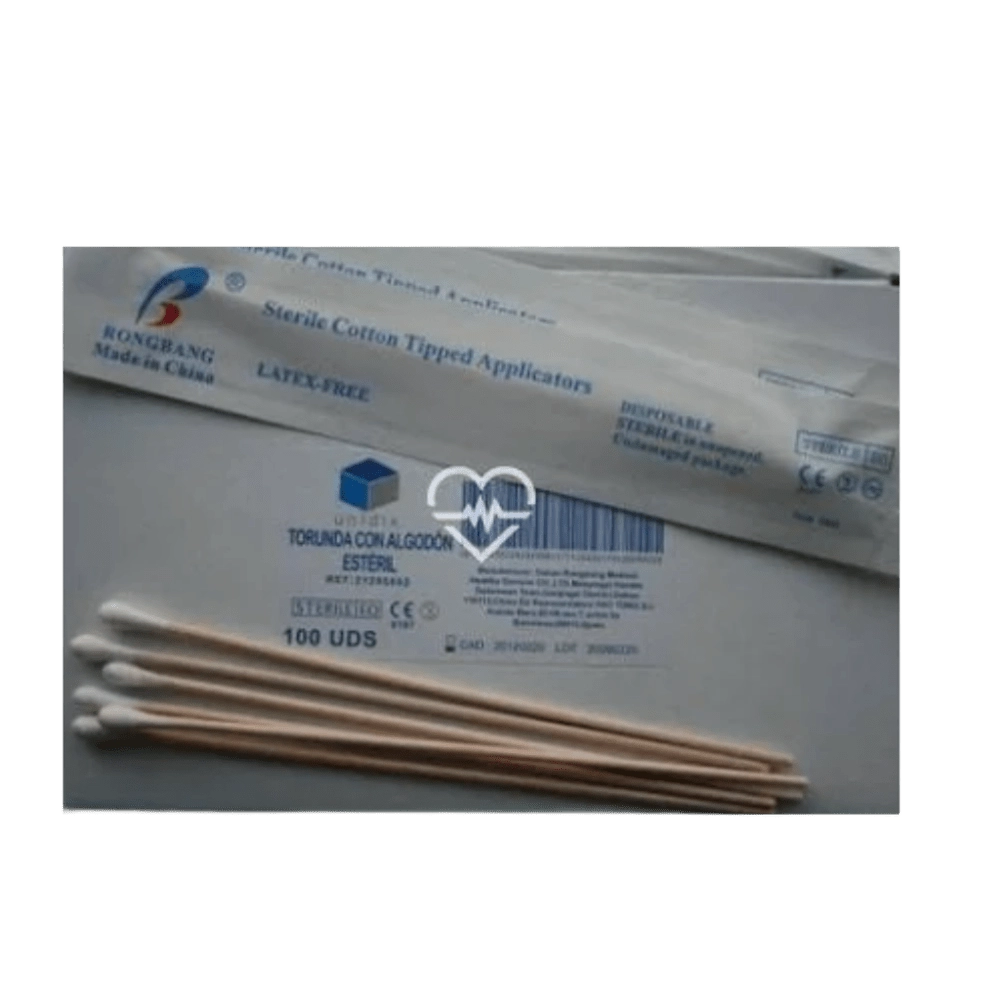 Torunda Madera Algodón  Esteriil Unidix