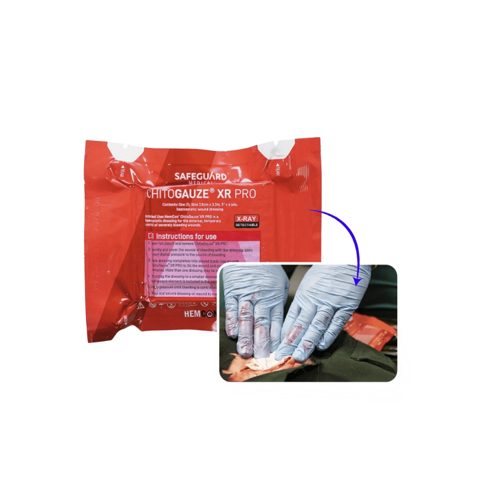 Venda Hemostática Chito Gauze Xr Pro